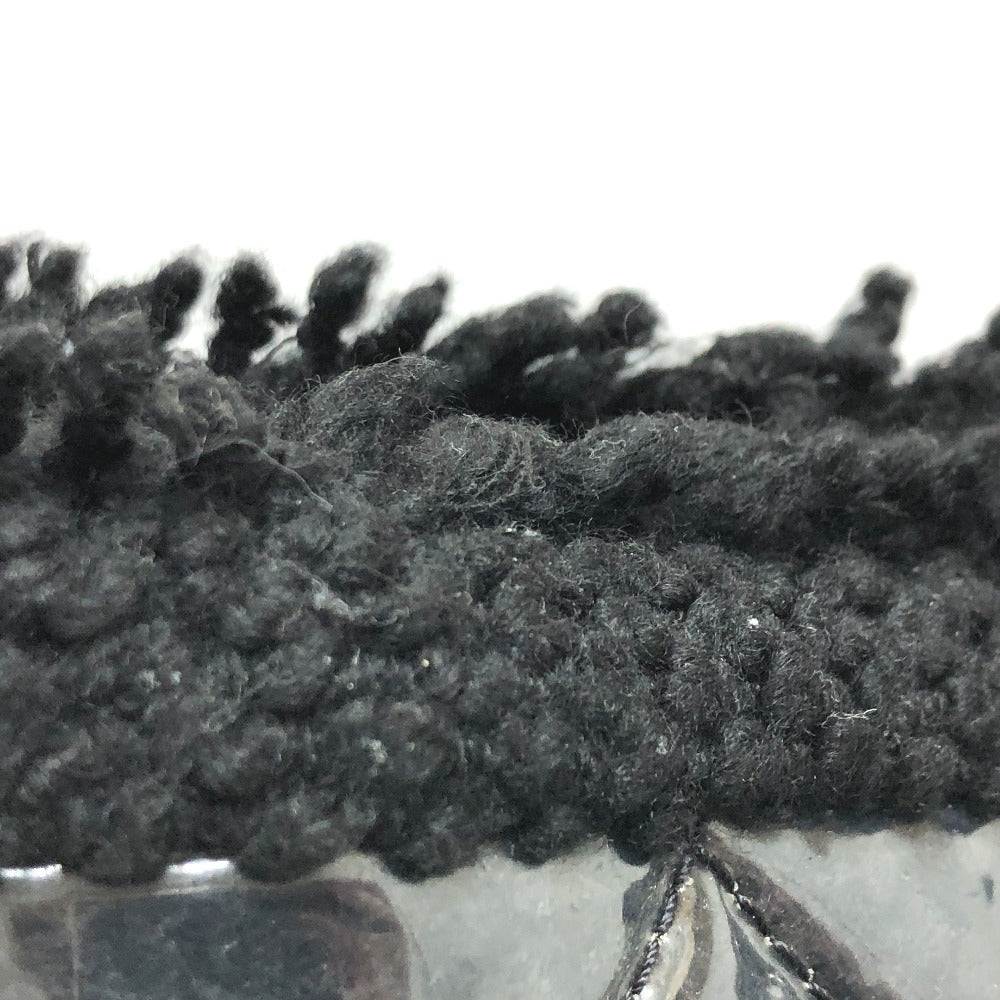 CHANEL Tote Bag A47155 Plastics black Funny Tweed