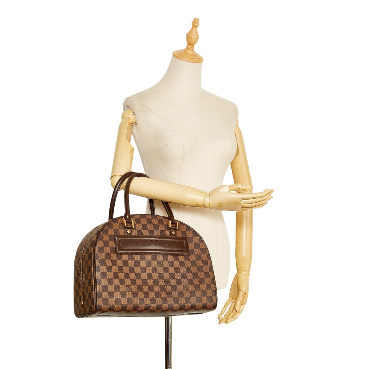 Louis Vuitton Nolita Damier Ebene Canvas