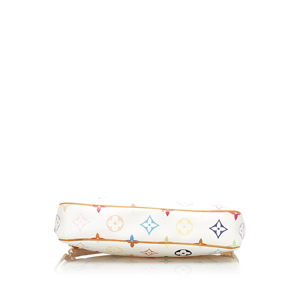 Louis Vuitton Pochette Accessoires White Multicolor Monogram Canvas