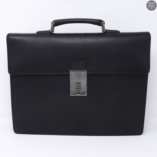 Black Leather Briefcase