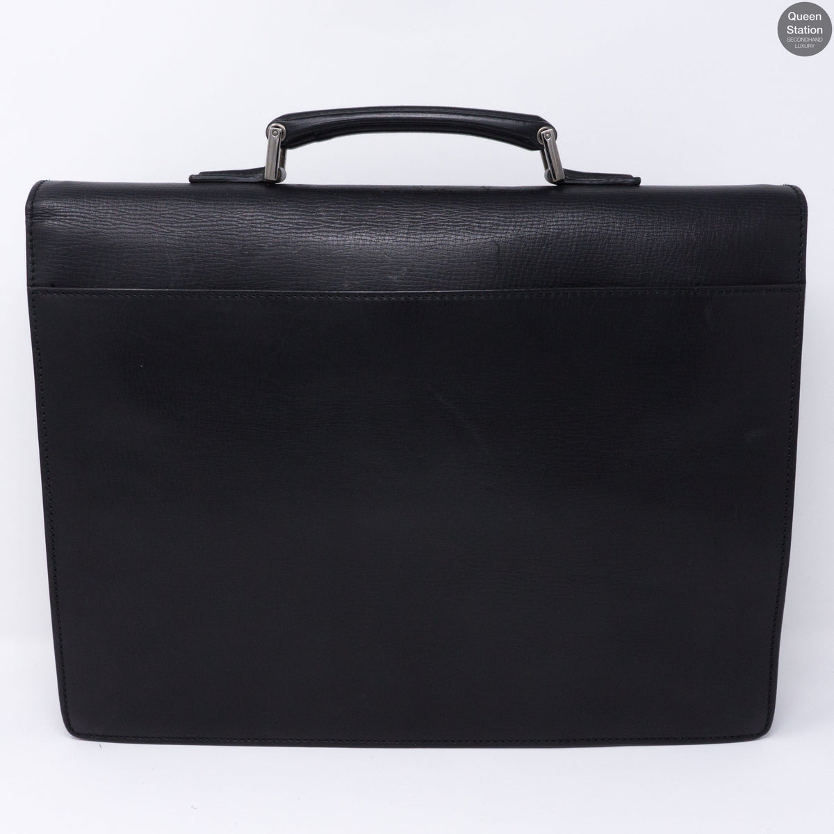 Black Leather Briefcase