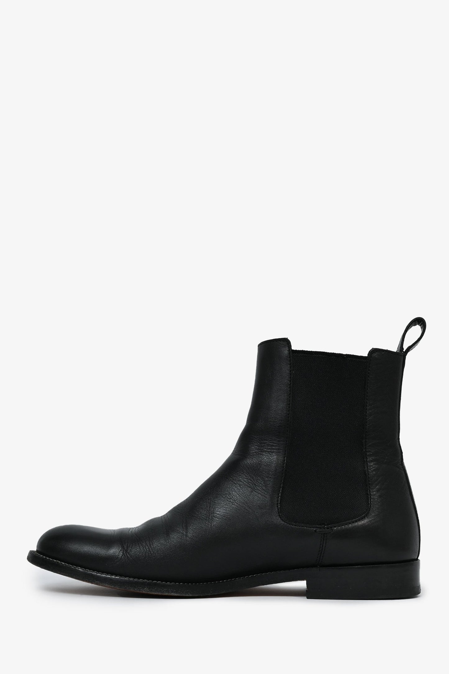 Gucci Black Leather Chelsea Boots Size 9 Mens