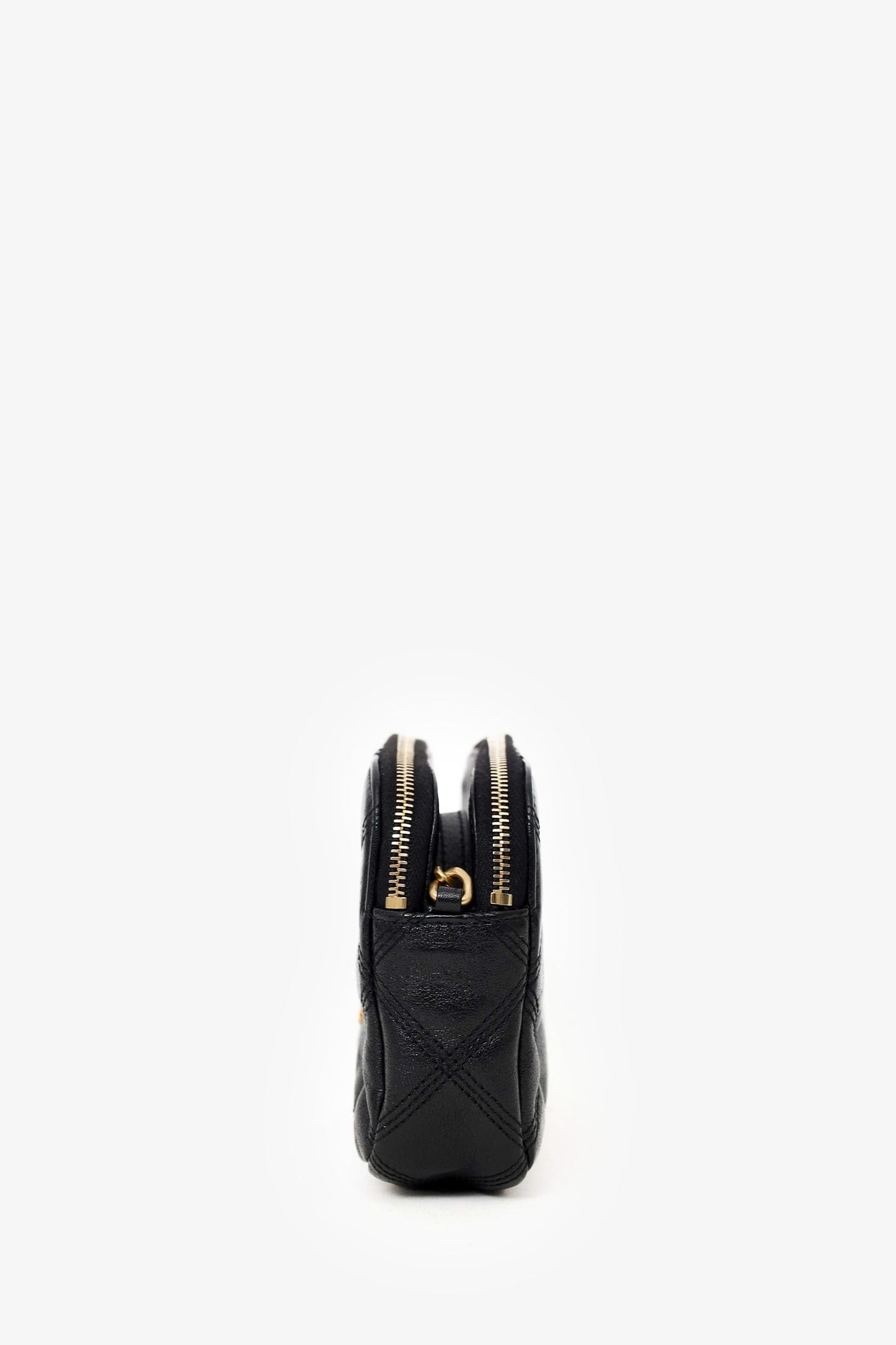 Saint Laurent Black Leather Becky Mini Camera Bag