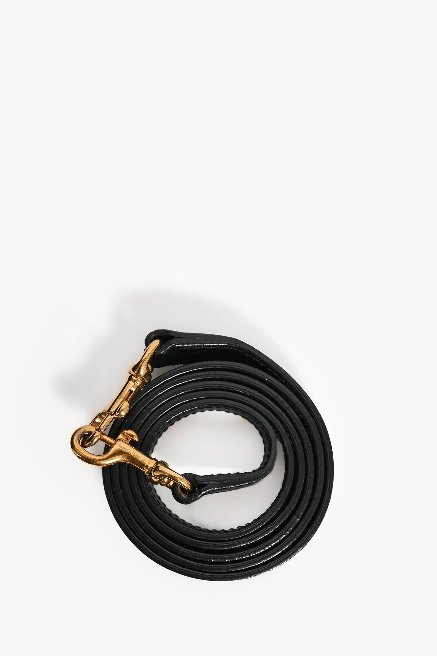 Saint Laurent 2014 Black Smooth Leather Small Sac de Jour Tote with Strap (As Is)