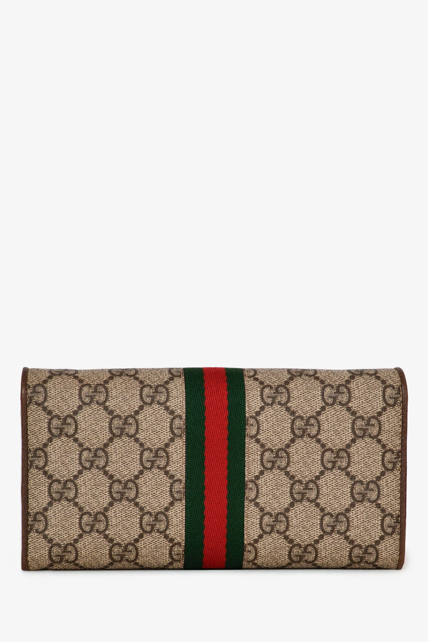 Gucci Monogram Ophidia Chain Wallet