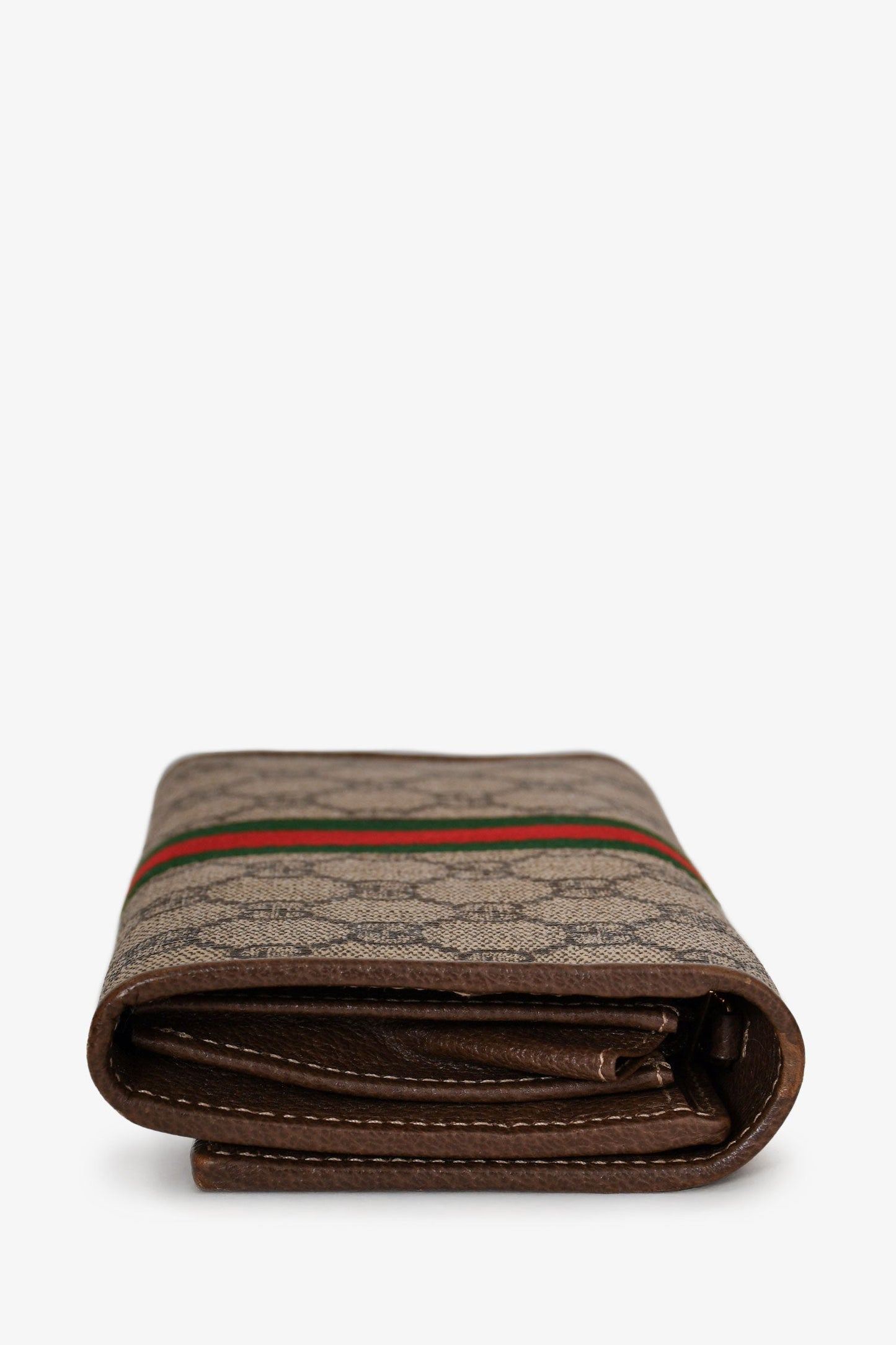 Gucci Monogram Ophidia Chain Wallet