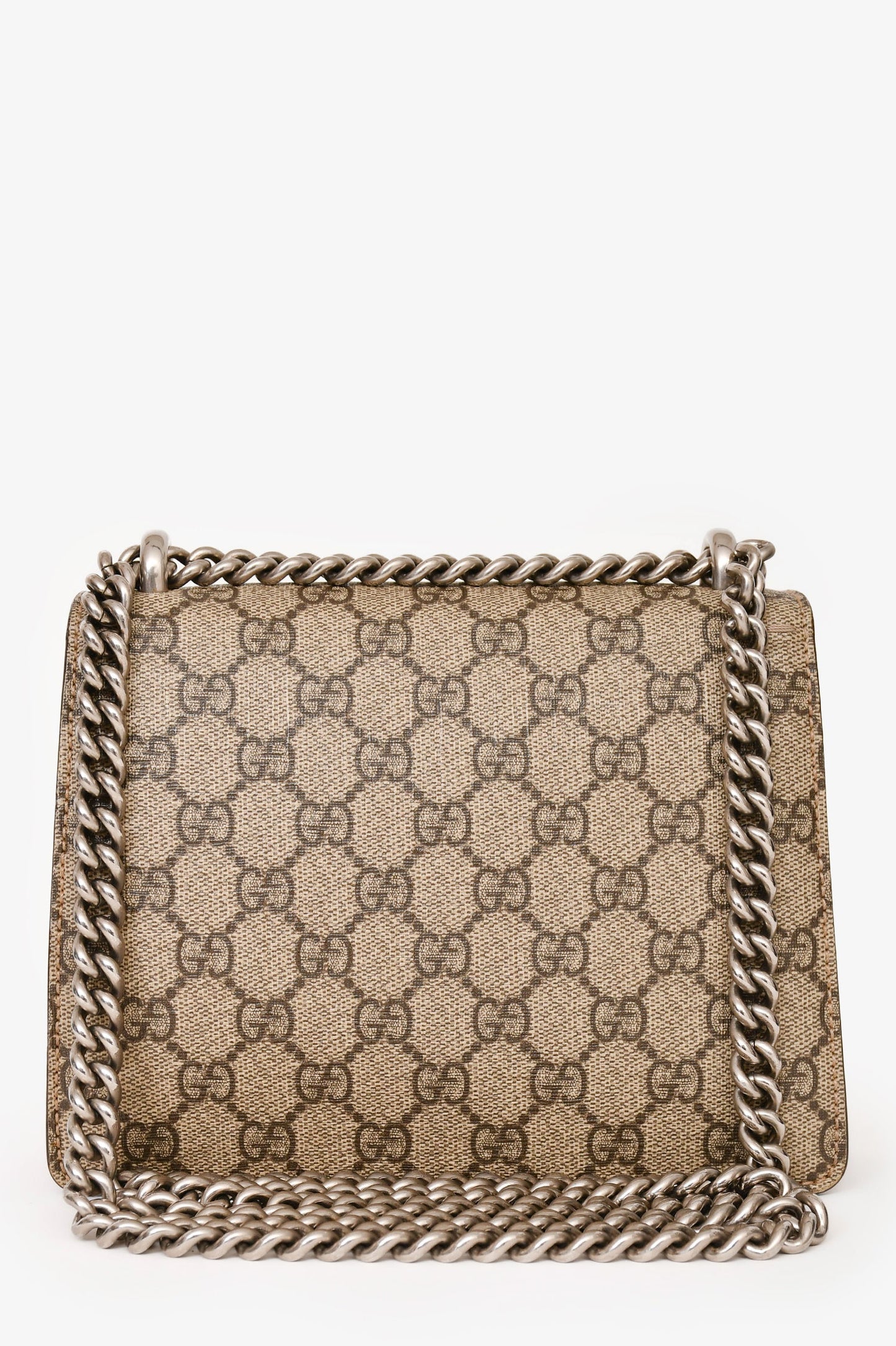 Gucci GG Supreme Monogram Mini Dionysus Chain Shoulder Bag