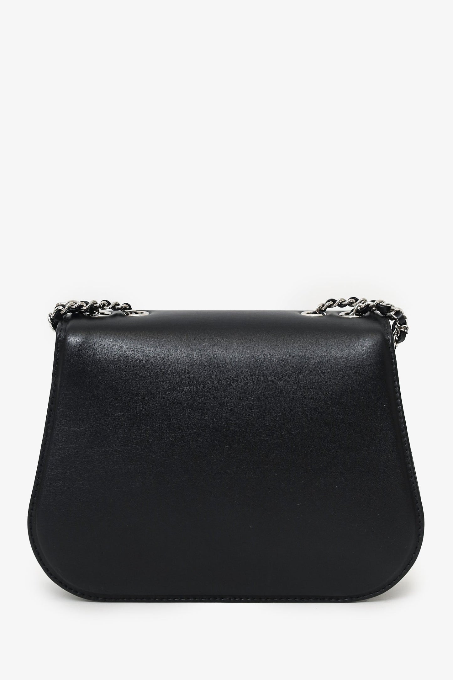 Chanel 2016-2017 Black Calfskin Braided Chic Flap Bag