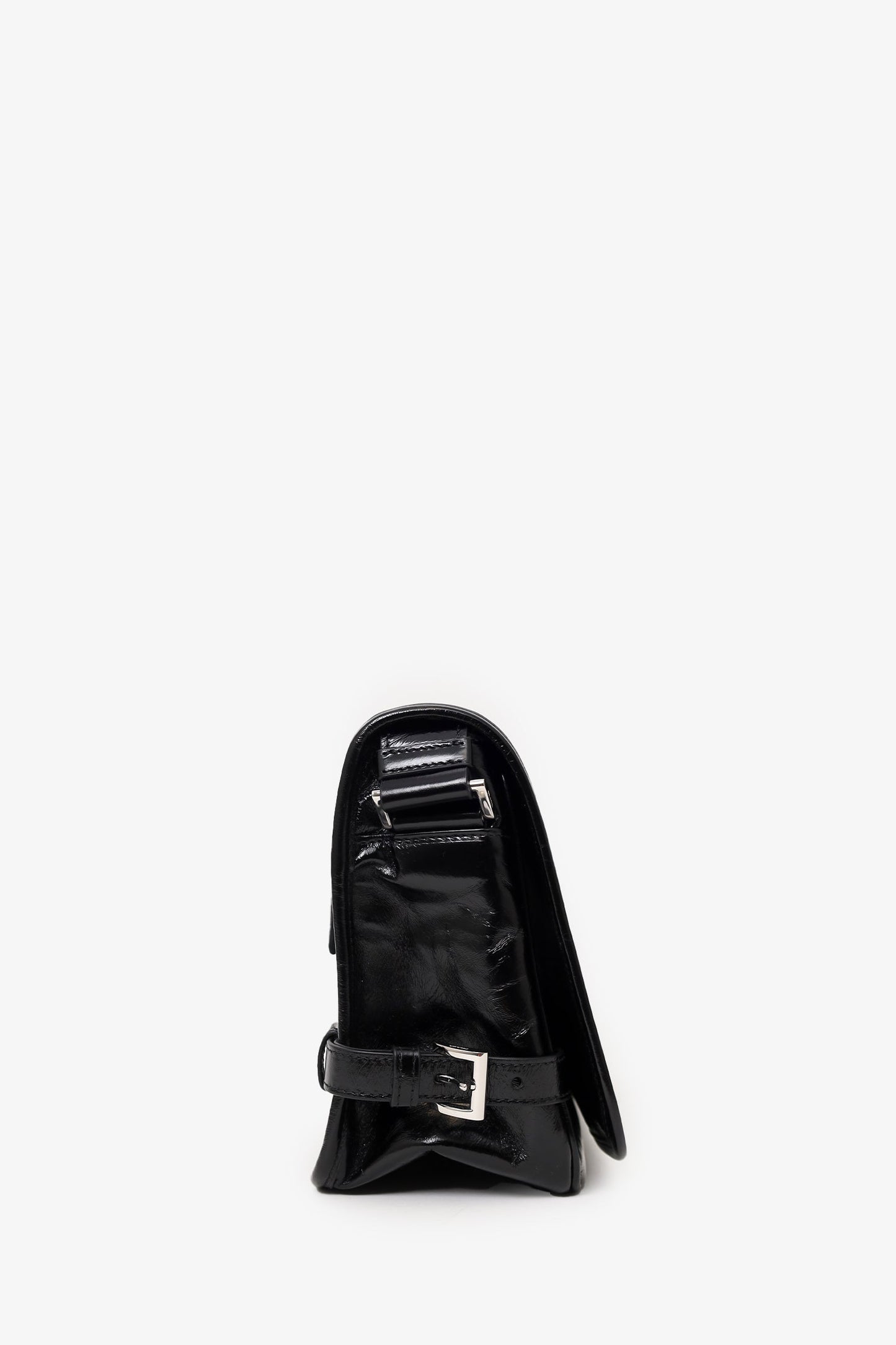Prada Black Small Nappa Leather Duffle Bag