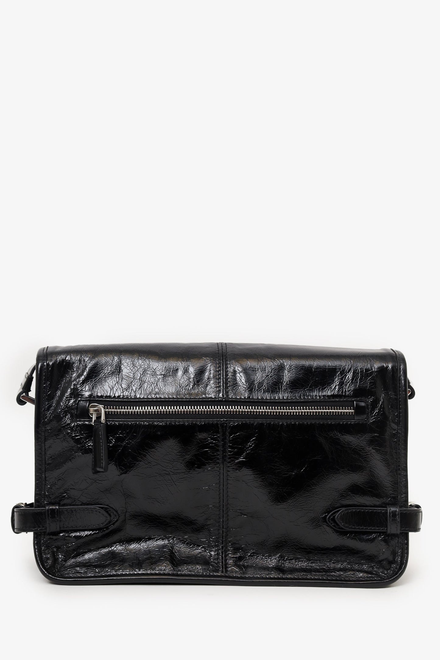 Prada Black Small Nappa Leather Duffle Bag