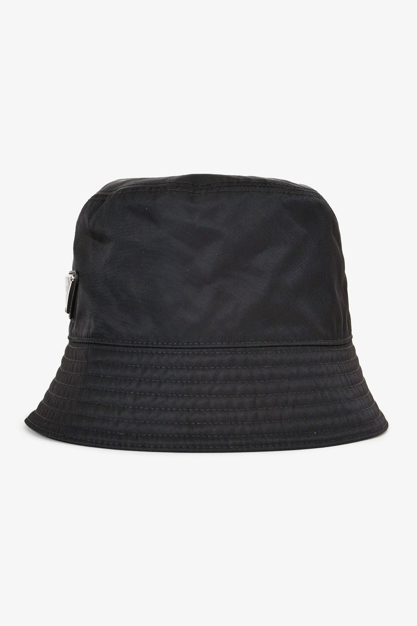 Prada Black Re-Nylon Bucket Hat Size S