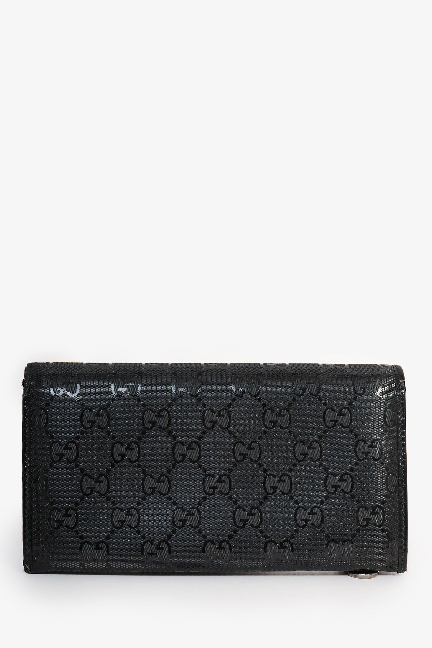Gucci Black GG Supreme Long Wallet
