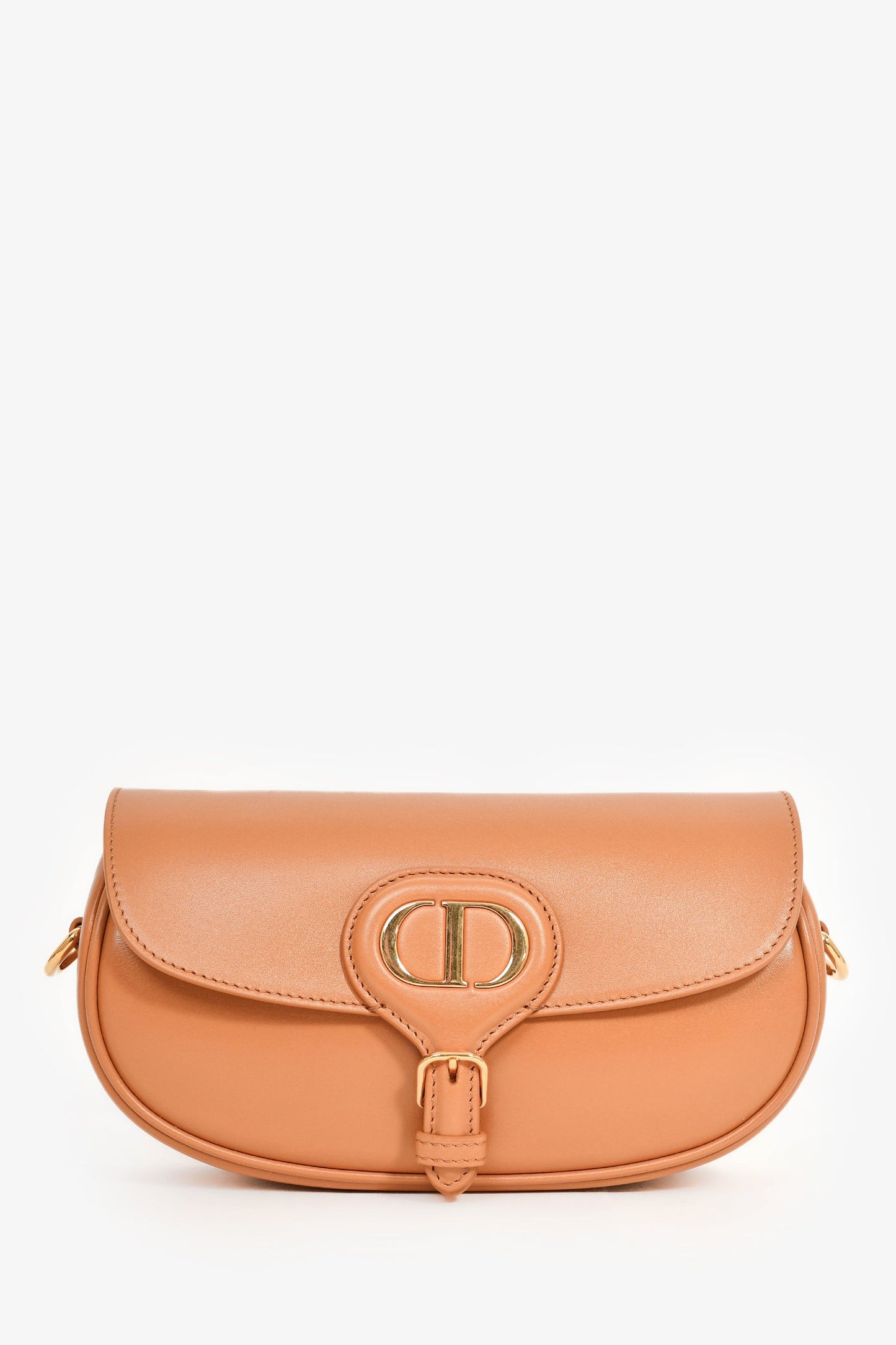 Christian Dior Brown Leather East West 'Bobby' Bag