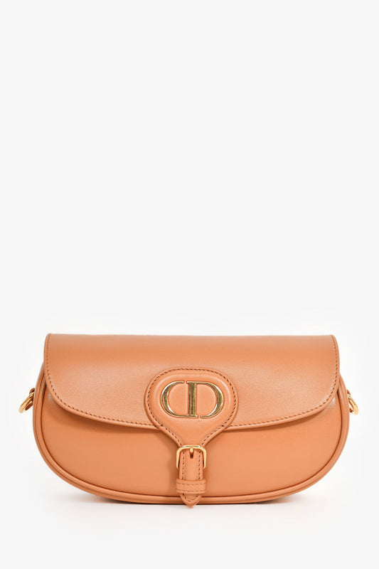 Christian Dior Brown Leather East West 'Bobby' Bag