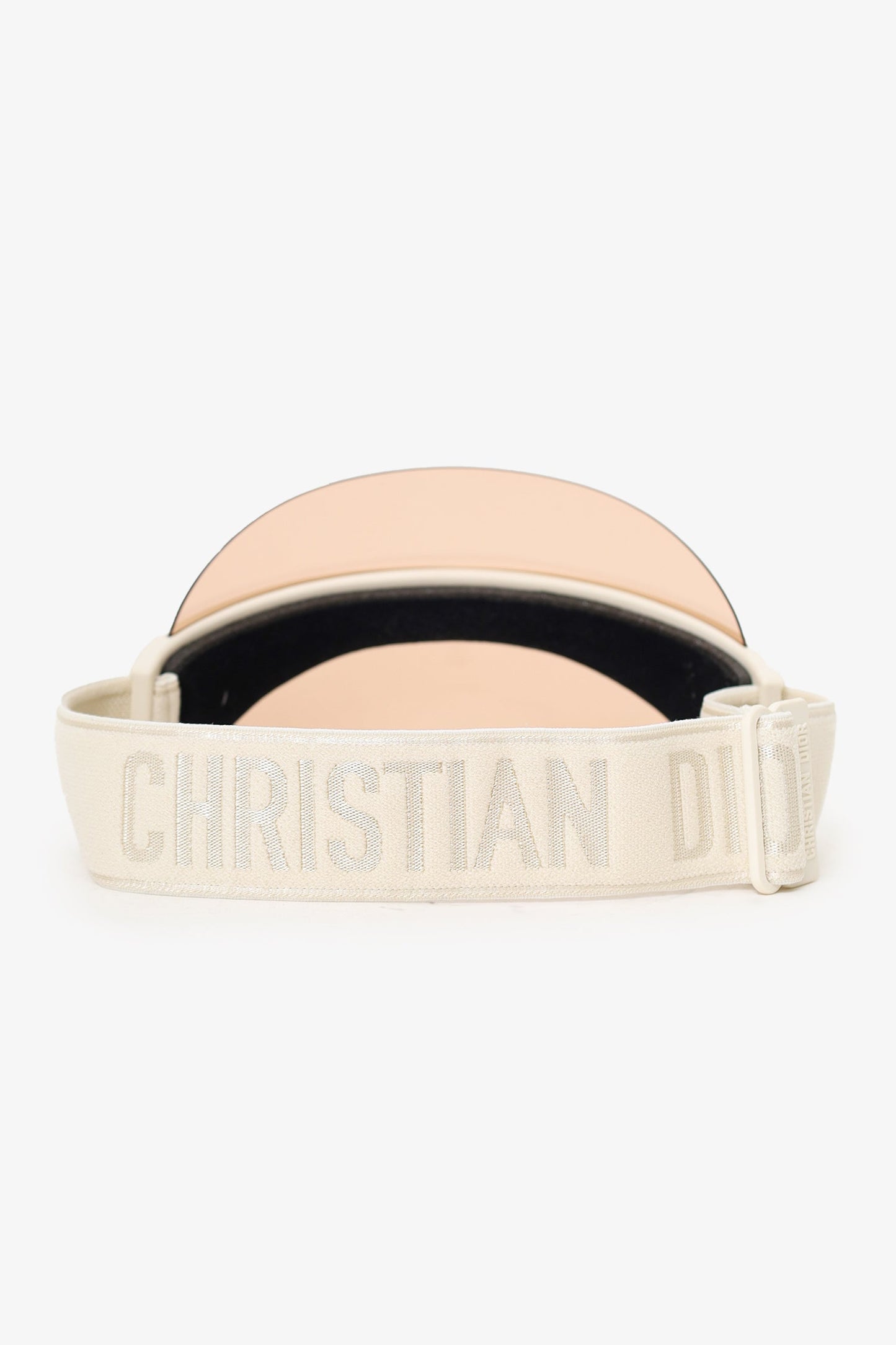Christian Dior White/Pink Dior Club1 Visor