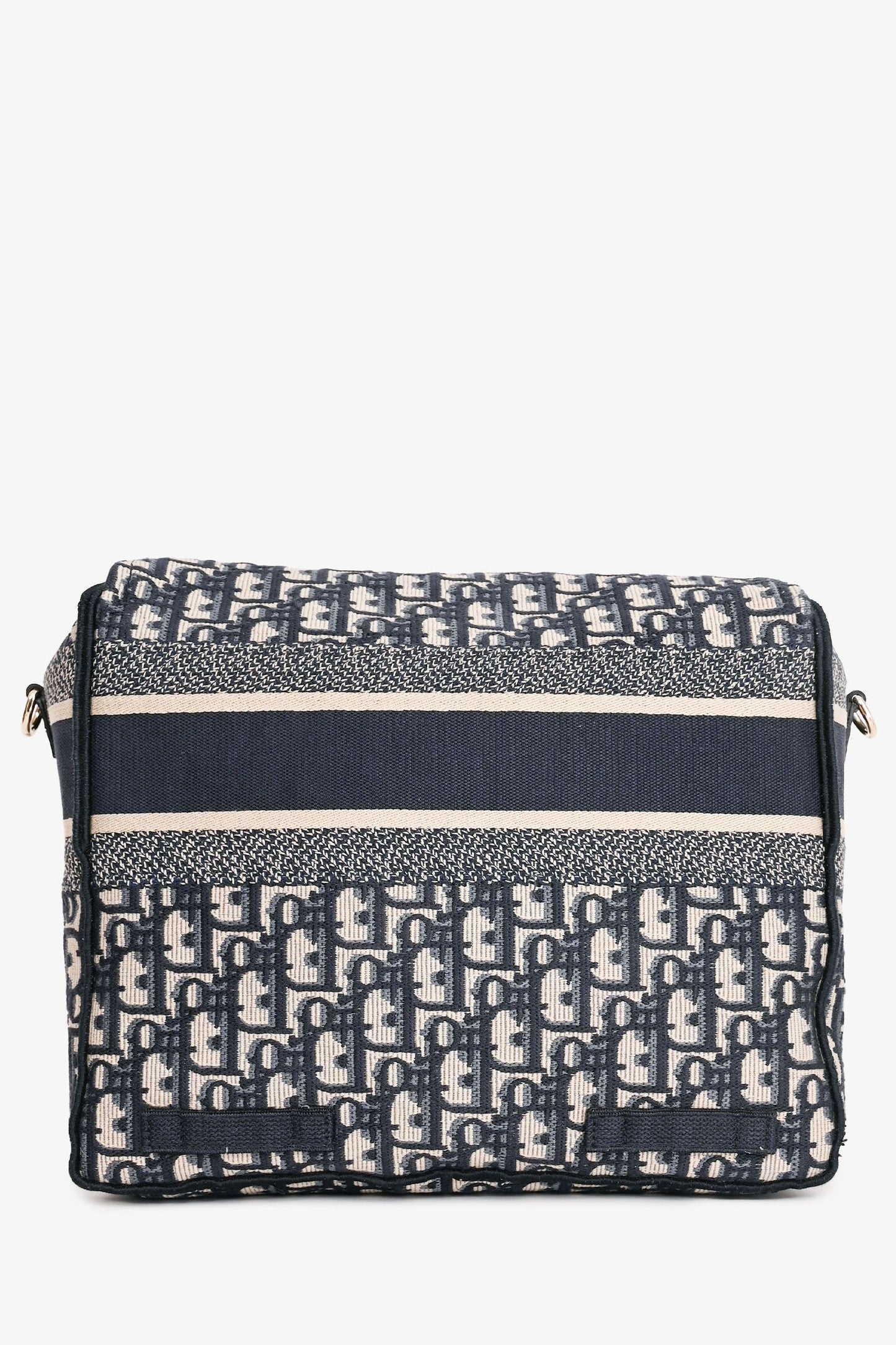 Christian Dior 2022 Navy Oblique Medium Diorcamp Bag