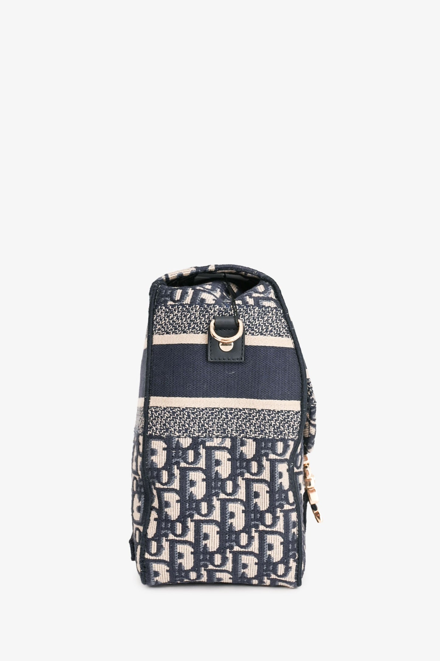 Christian Dior 2022 Navy Oblique Medium Diorcamp Bag