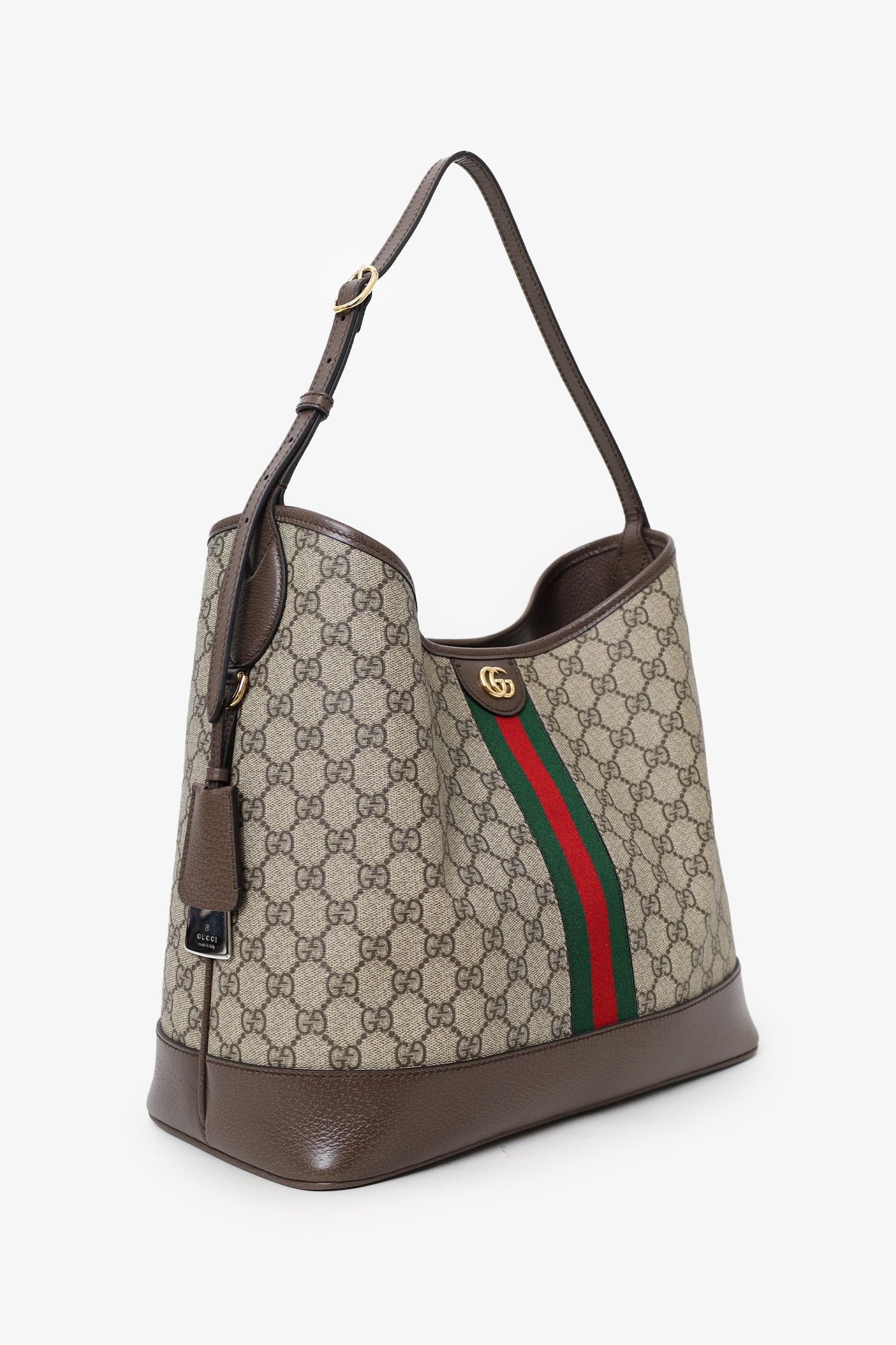 Gucci 'GG' Supreme Ophidia Large Shoulder Bag