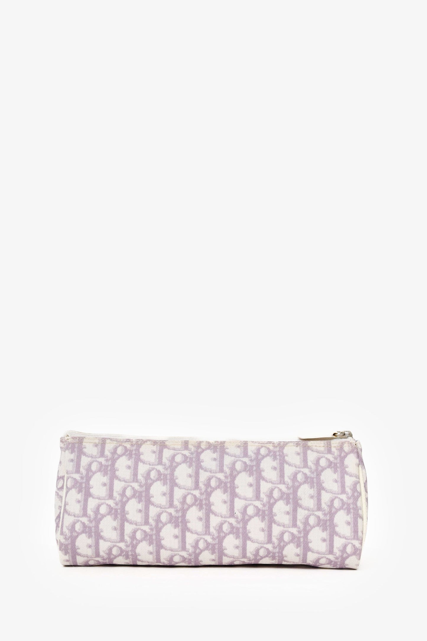 Christian Dior × John Galliano 2002 Purple Trotter Monogram No. 1 Galliano Pouch