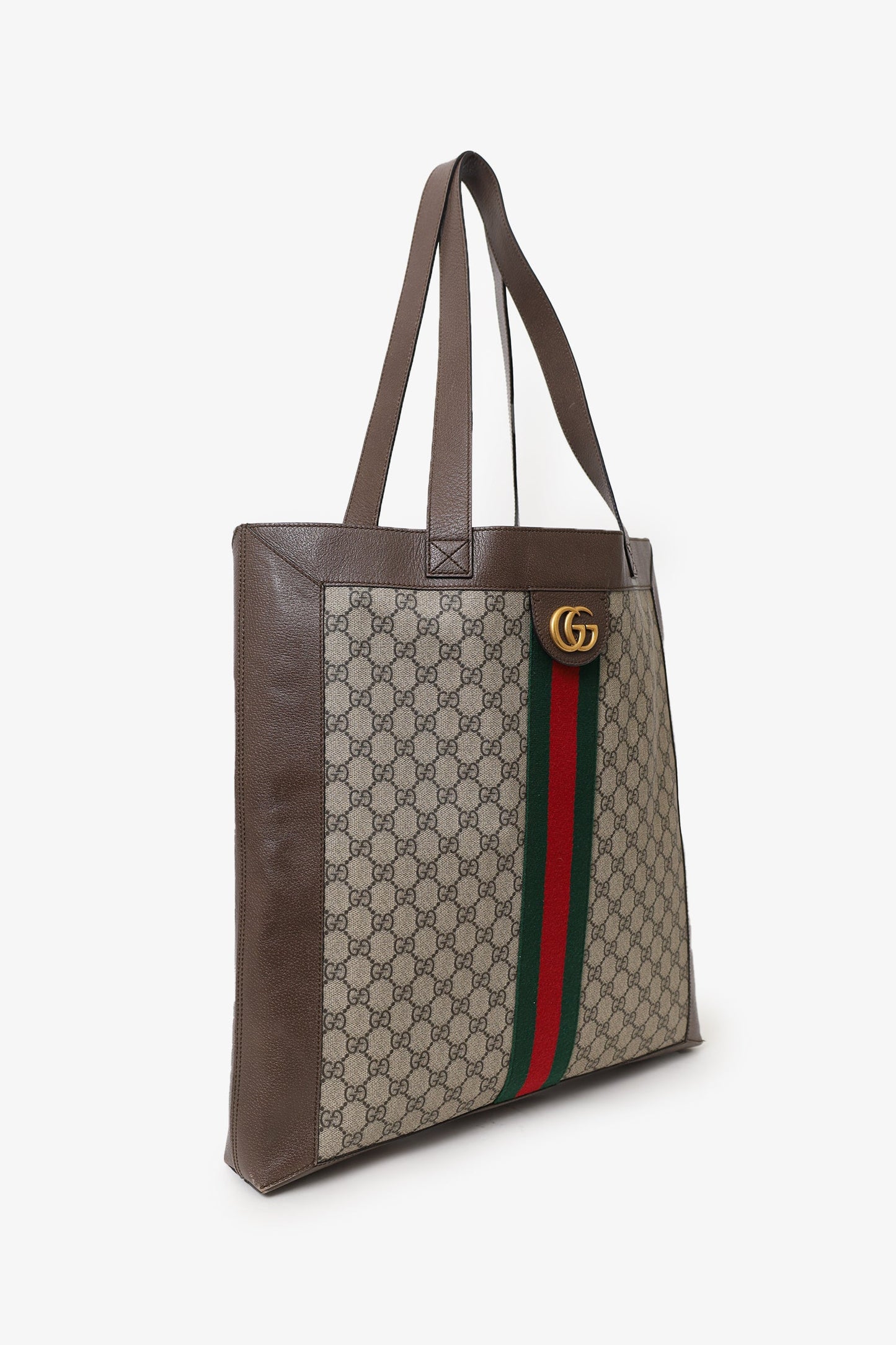 Gucci GG Supreme Ophidia Large Tote With Pouch