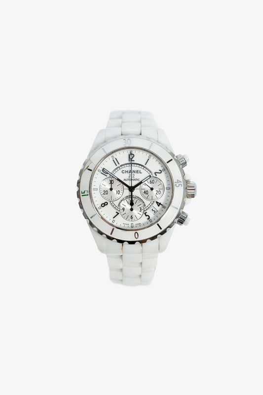 Chanel™ White Automatic J12 Watch