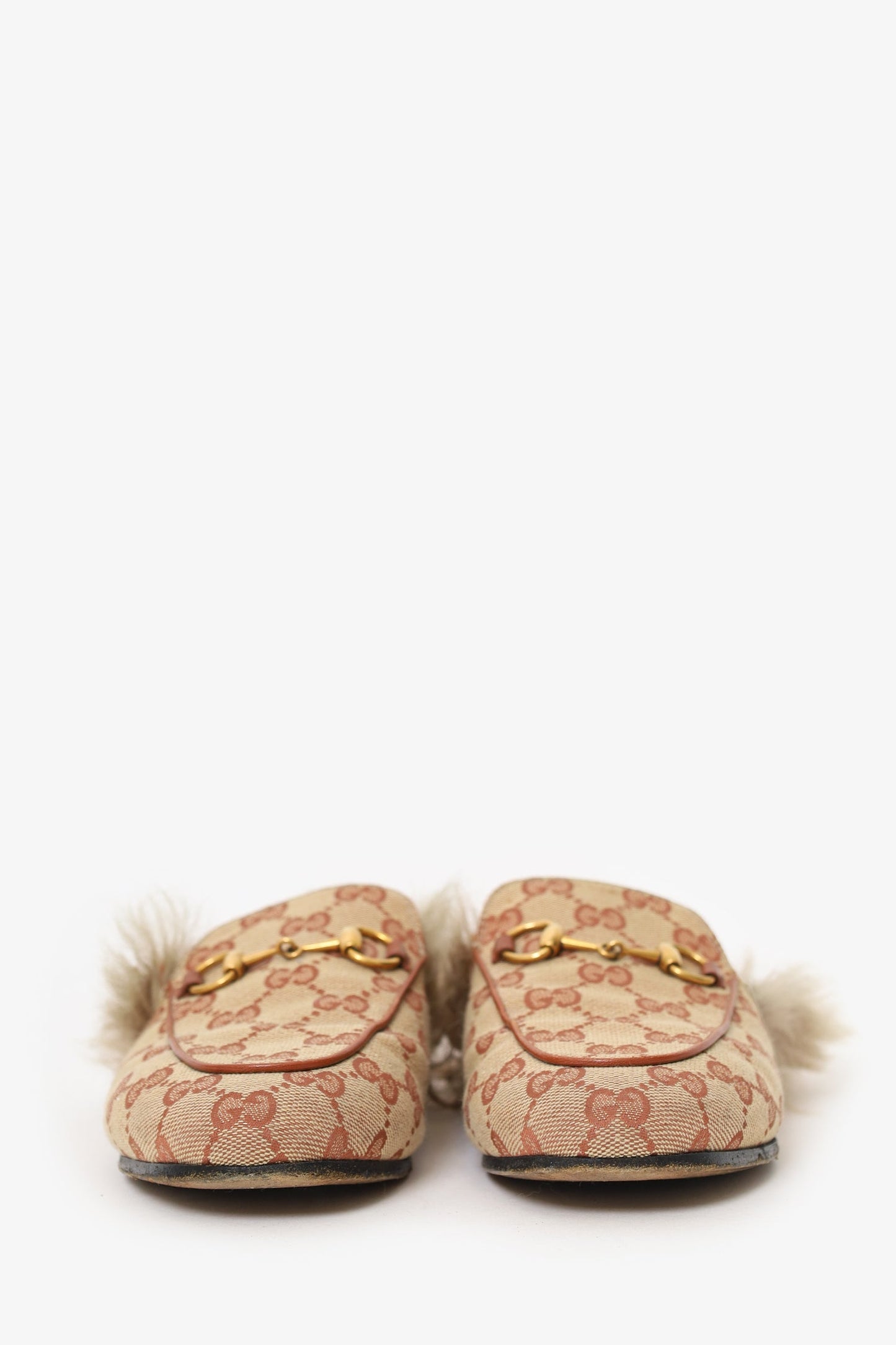 Gucci Supreme Princeton Loafer Slides Size 36