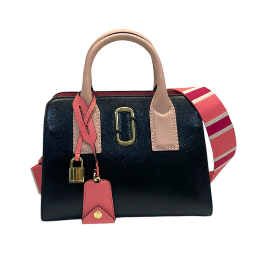 Marc Jacobs Saffiano Little Big Shot Tote Black Gazelle