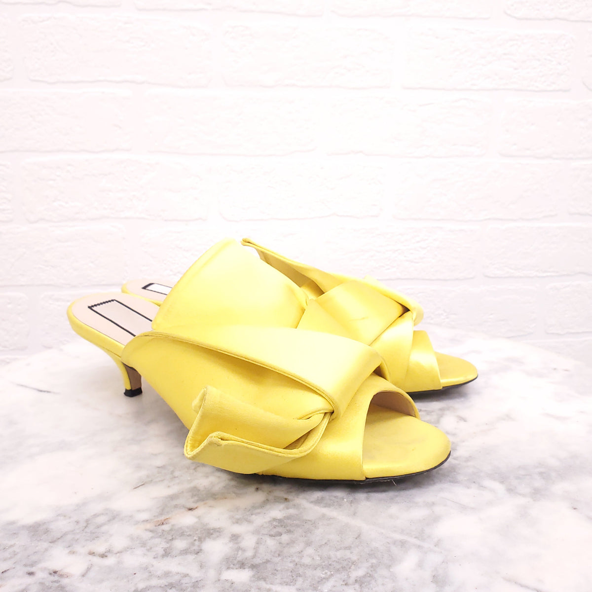 N21 YELLOW MULES - SIZE 38
