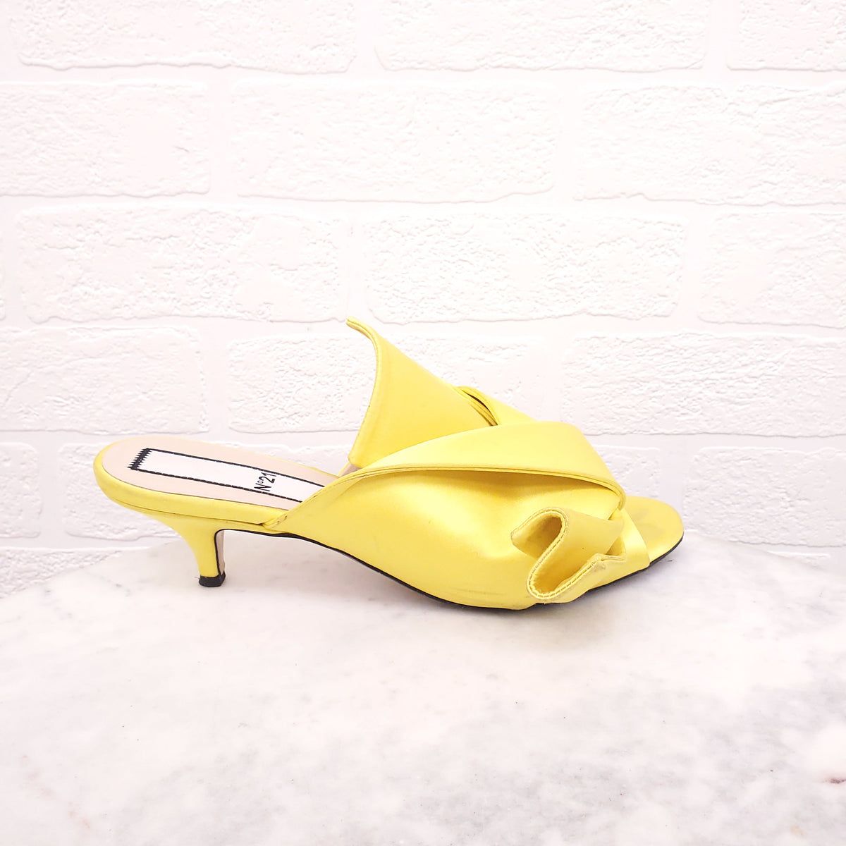 N21 YELLOW MULES - SIZE 38