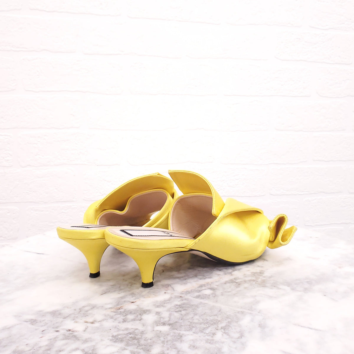 N21 YELLOW MULES - SIZE 38