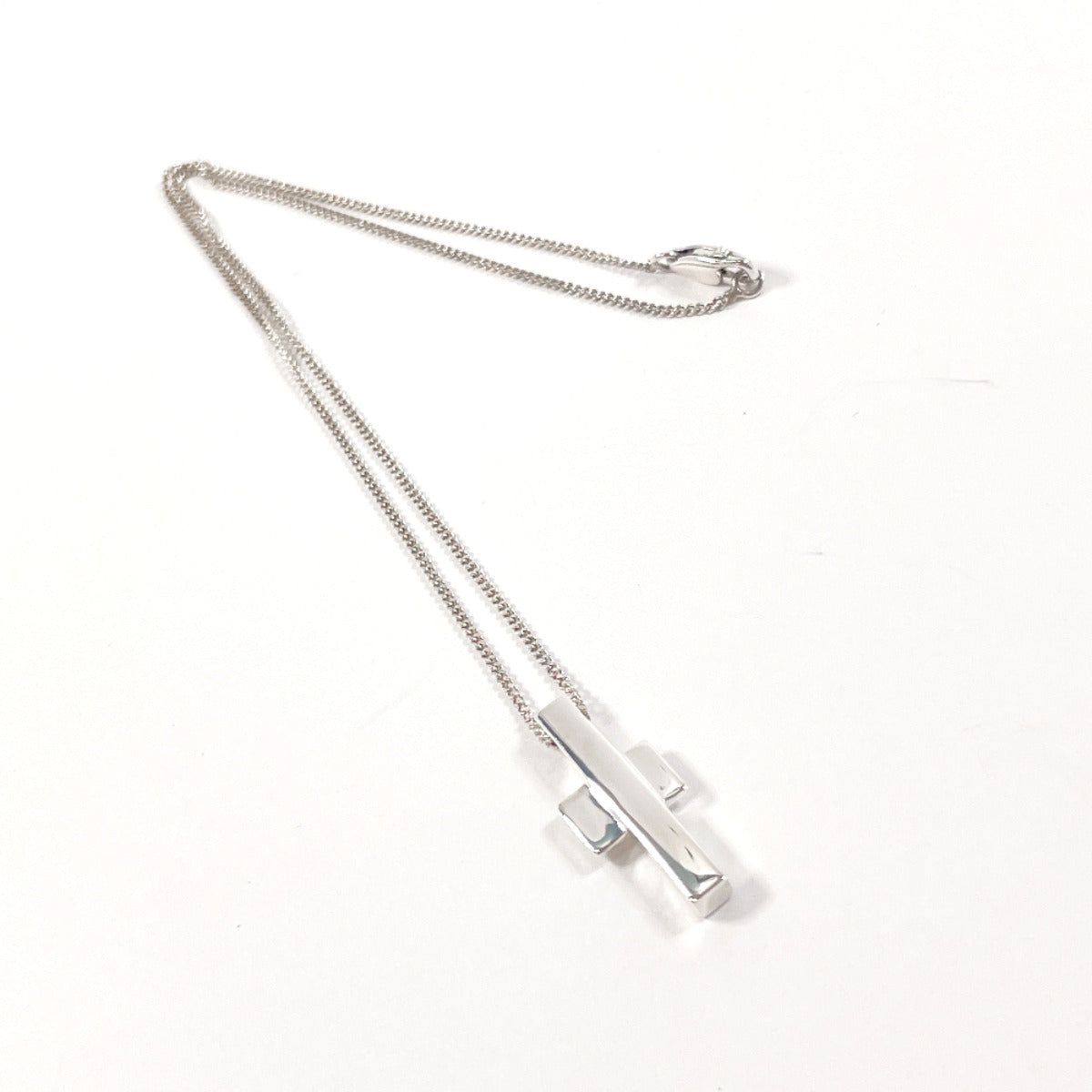 GUCCI Necklace Silver925 Silver cross unisex Used