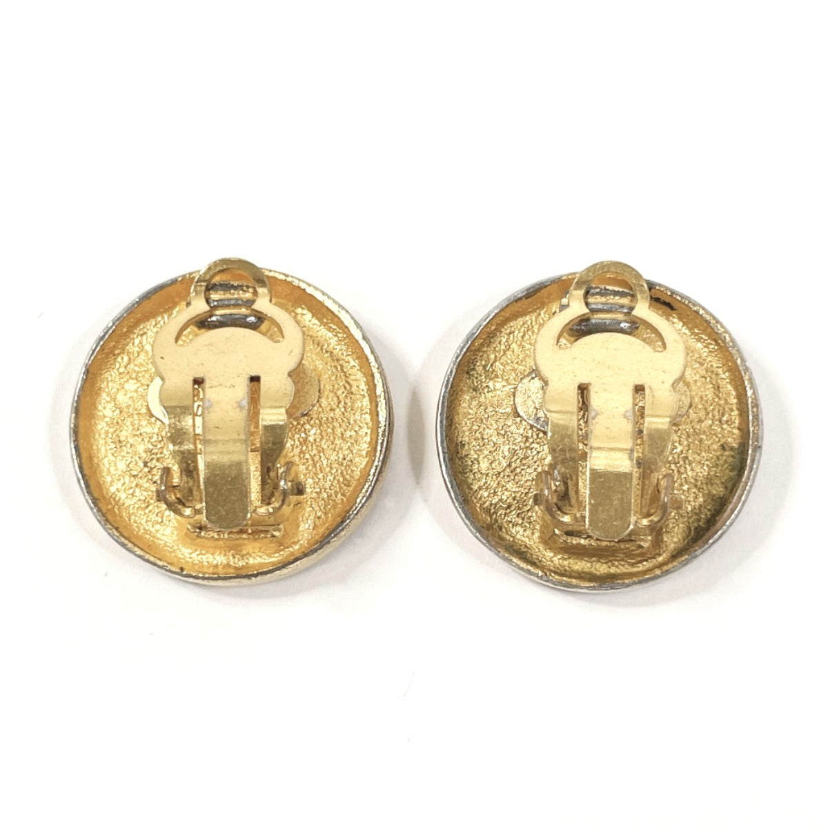 CHANEL Earring metal gold vintage COCO Mark Women Used