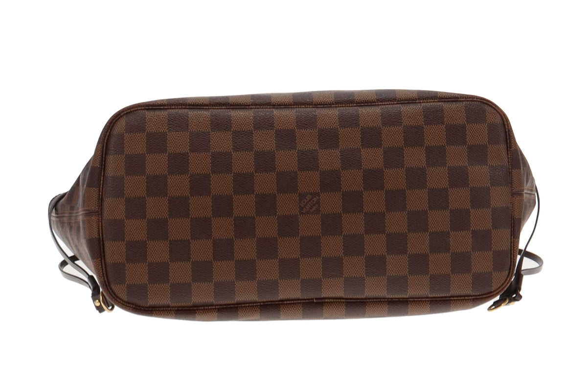 Louis Vuitton Neverfull MM Damier Ebene & Rose Ballerine AR5106 (no pochette)