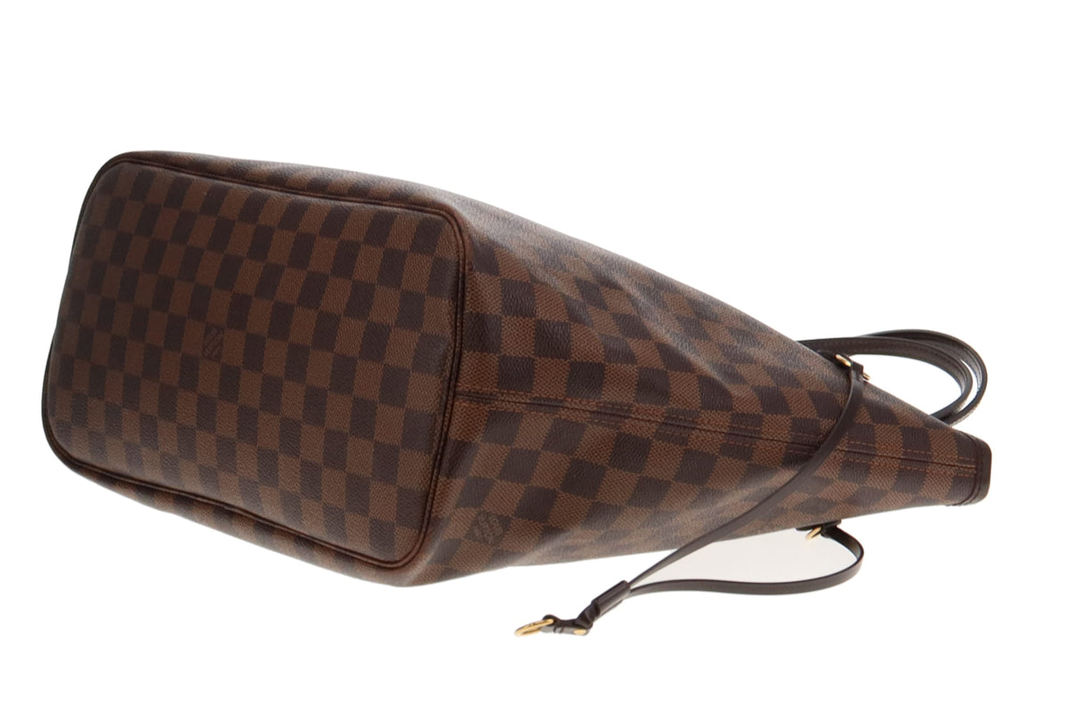 Louis Vuitton Neverfull MM Damier Ebene & Rose Ballerine AR5106 (no pochette)