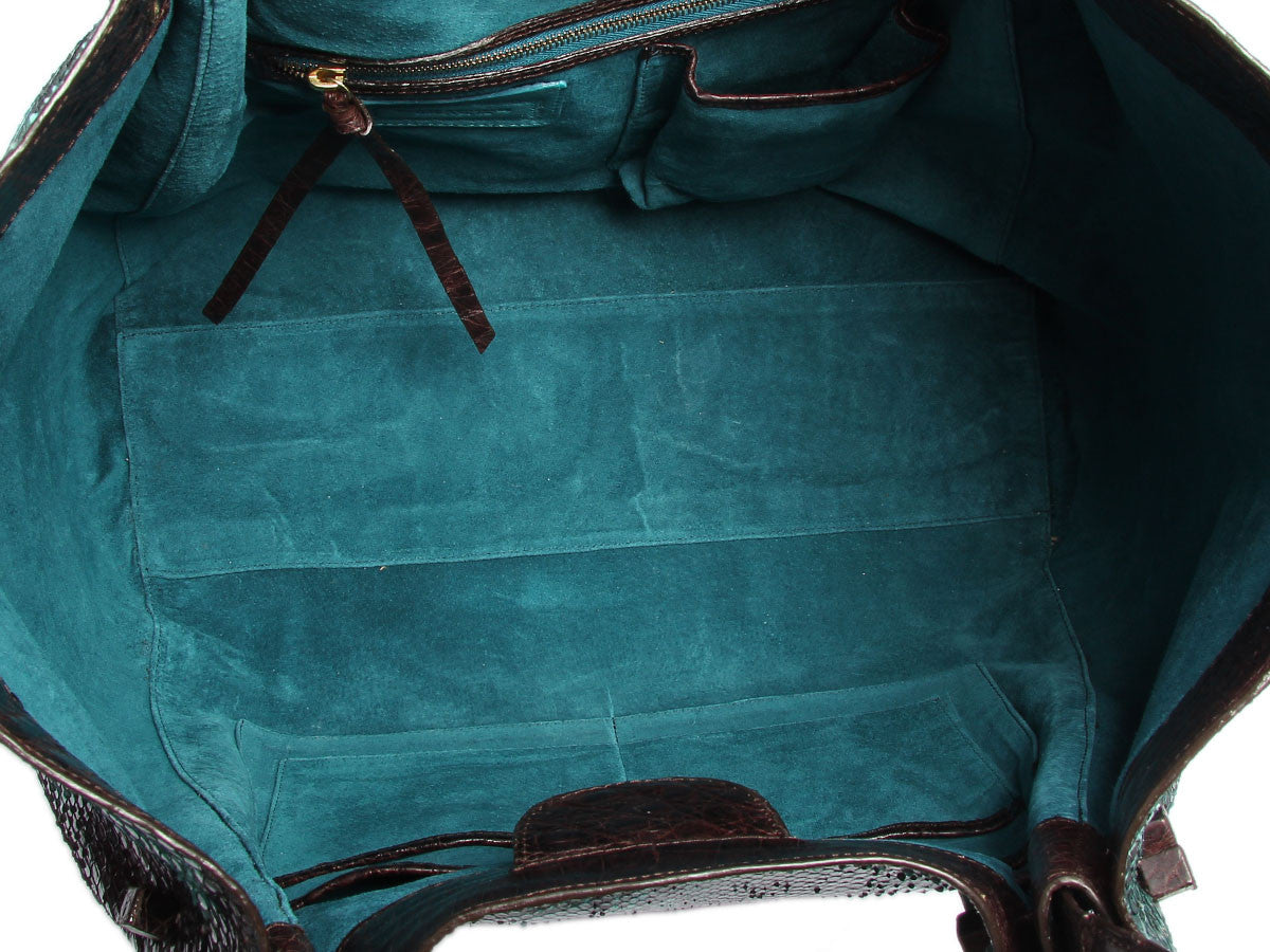 Nancy Gonzalez Medium Python Pinch Tote