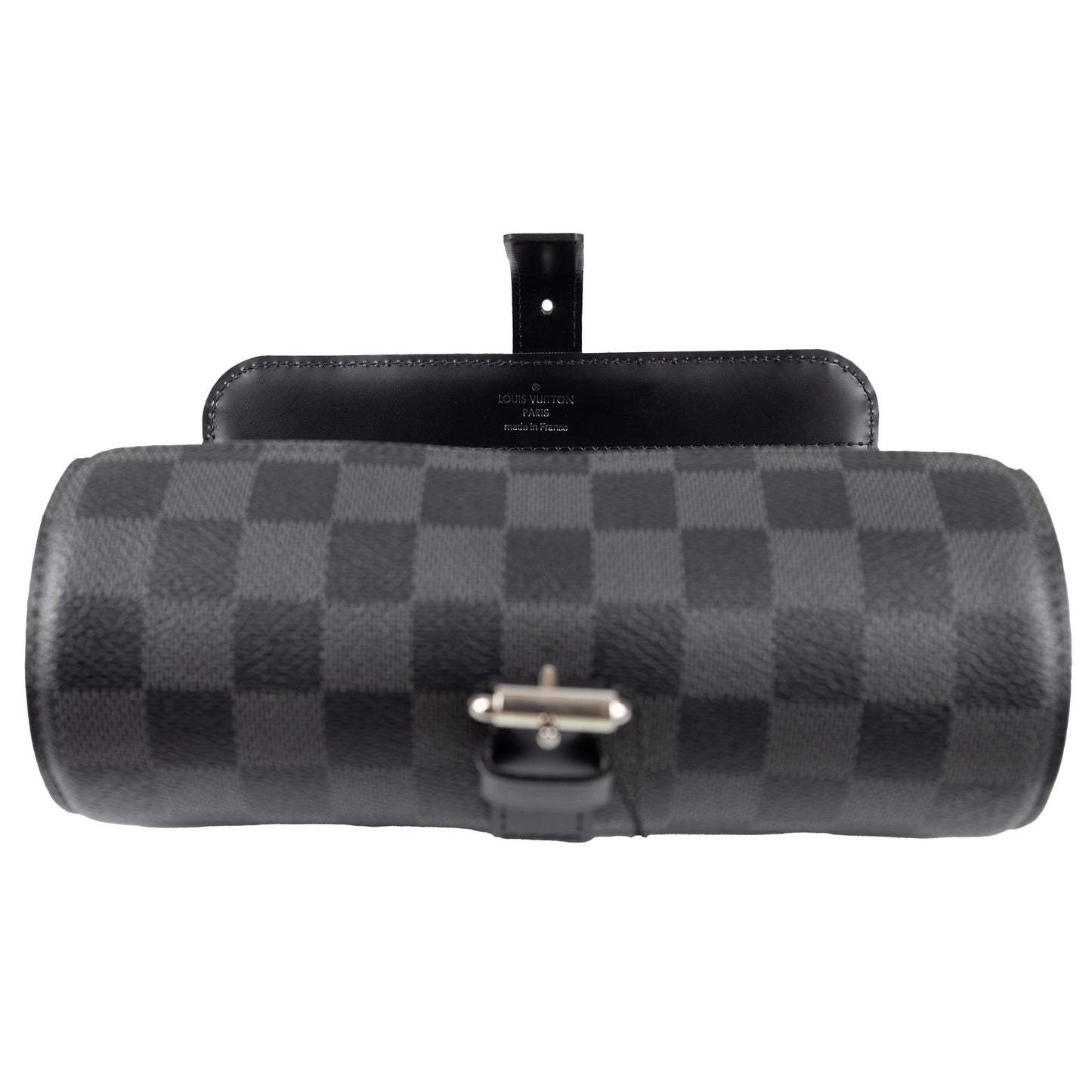 LOUIS VUITTON Louis Vuitton Damier Graphite 3 Watch Travel Case