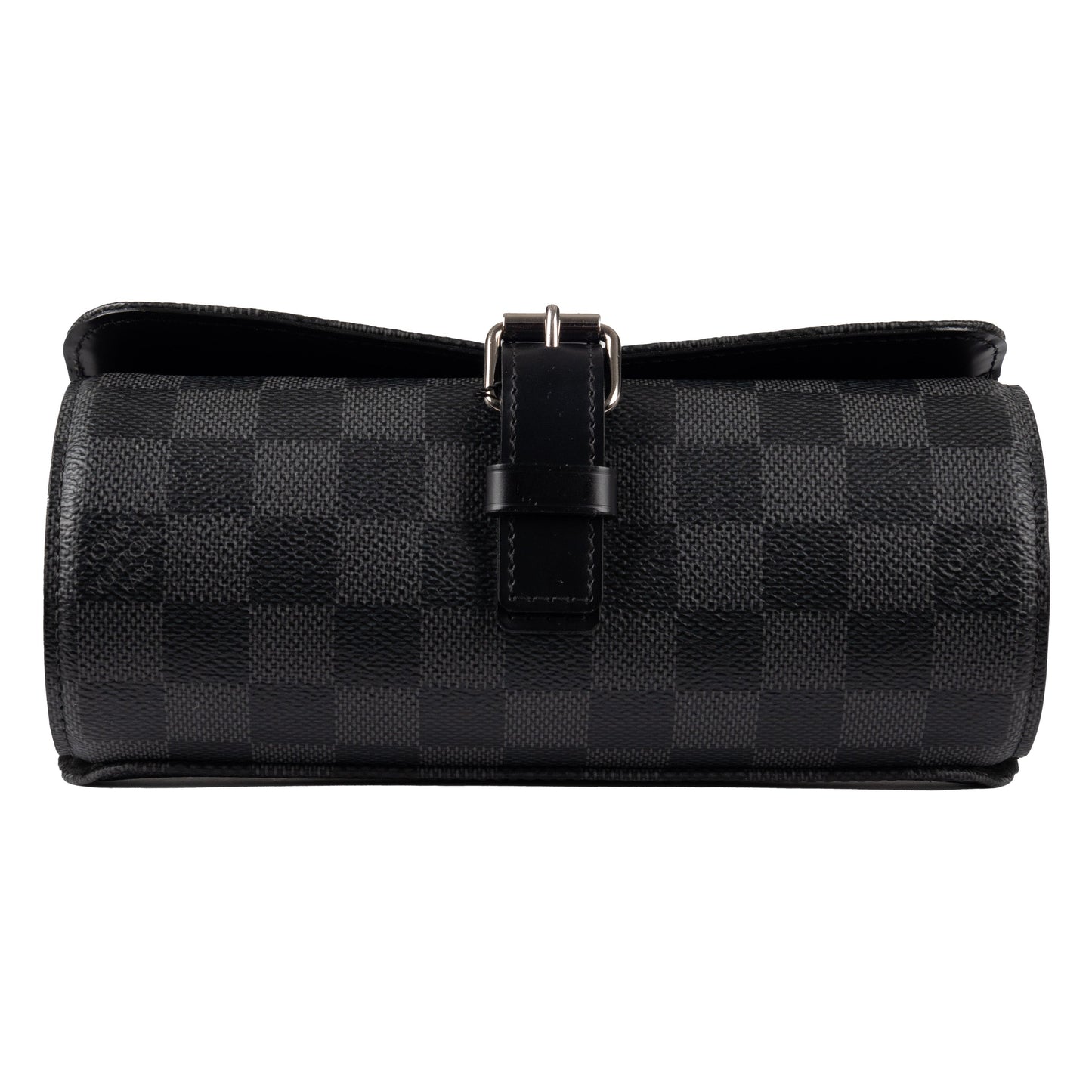 LOUIS VUITTON Louis Vuitton Damier Graphite 3 Watch Travel Case