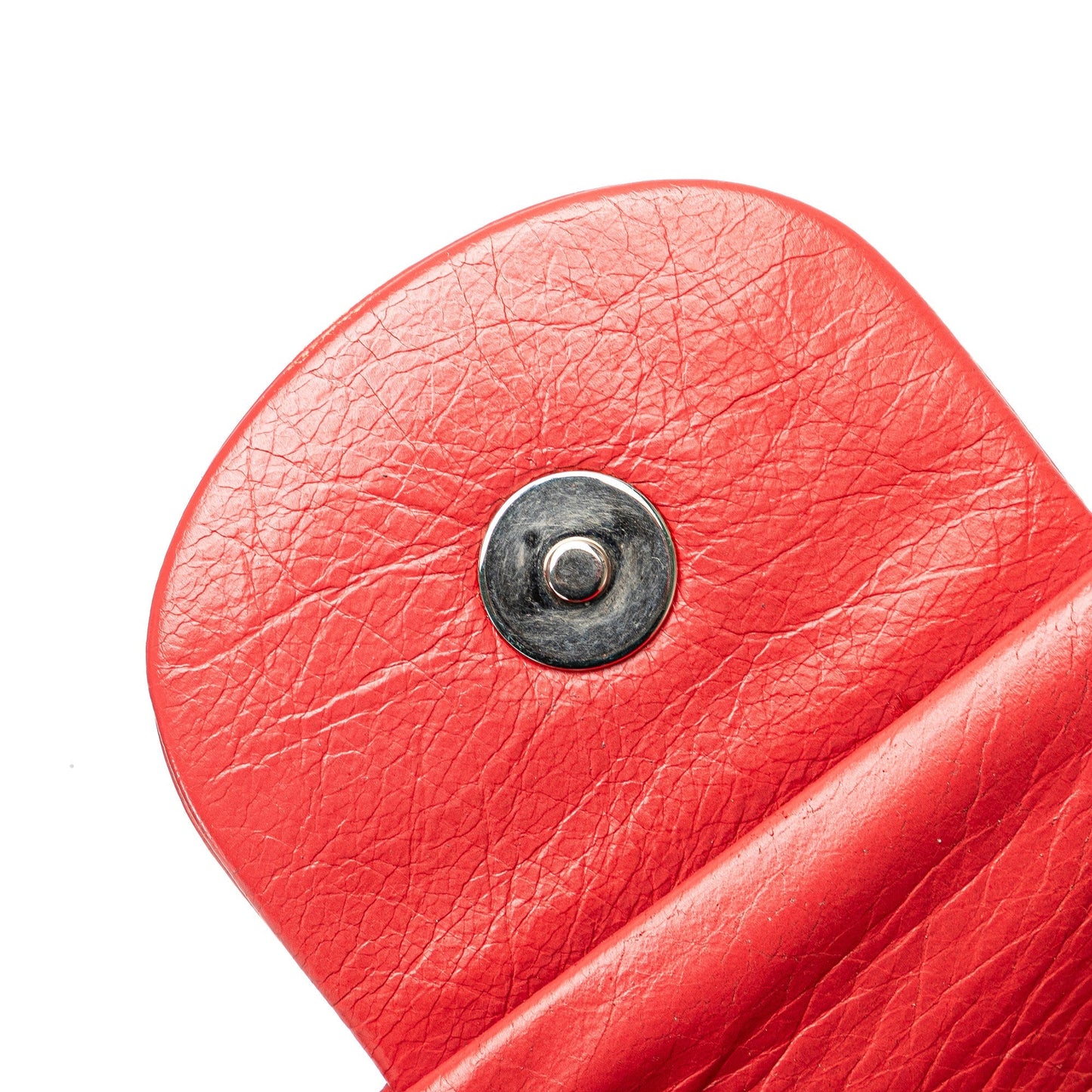 Red Chanel Large Quilted Aged Calfskin On The Road Flap Shoulder Bag