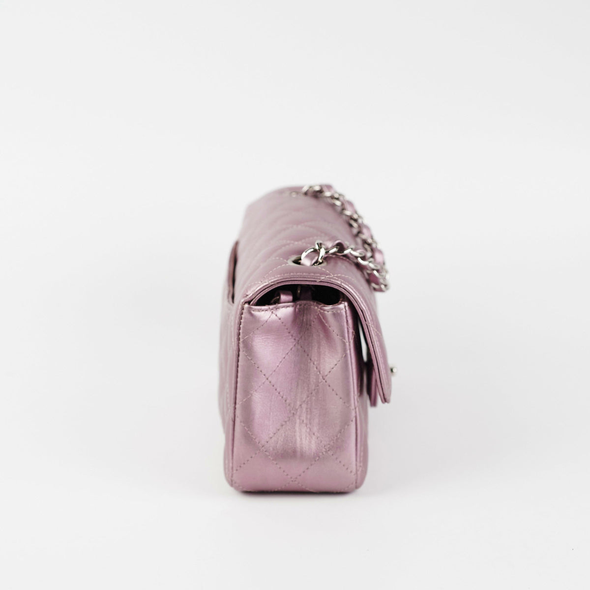 Chanel Mini Rectangular Iridescent Purple