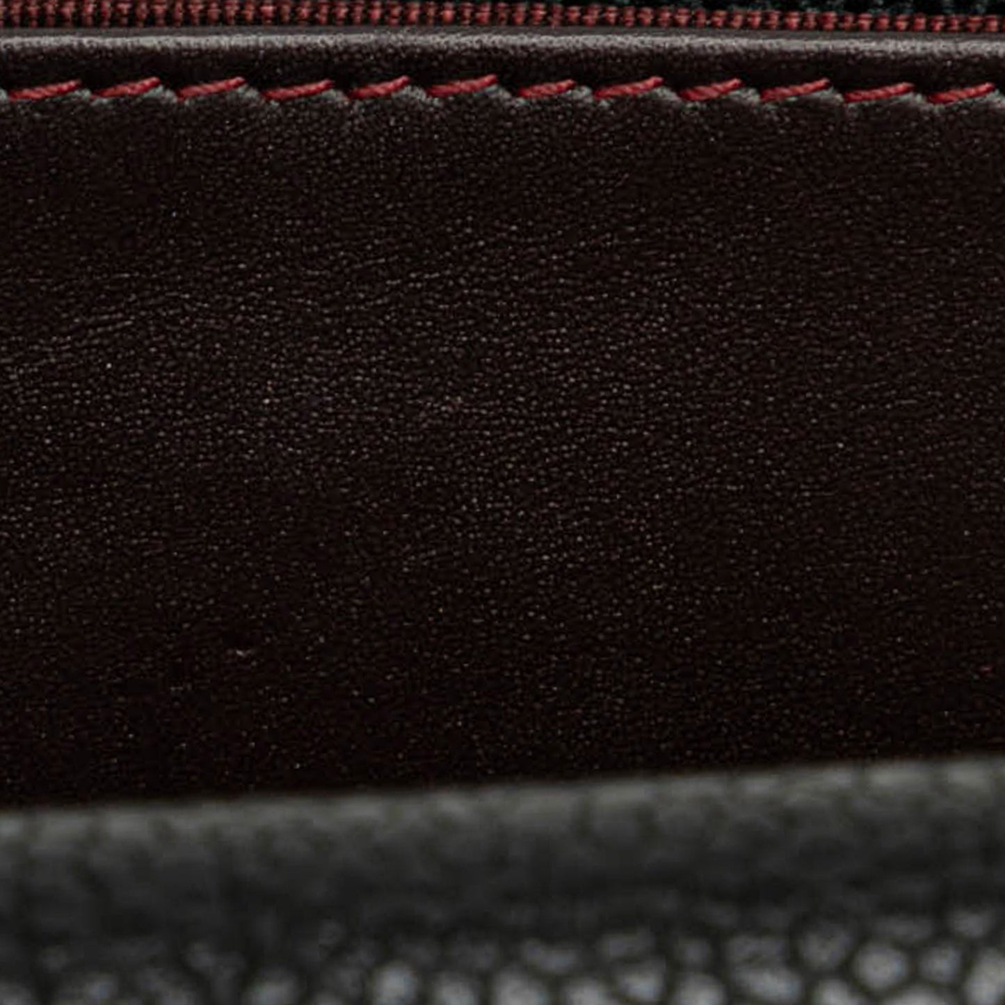Black Chanel CC Quilted Caviar Wallet on Chain Crossbody Bag