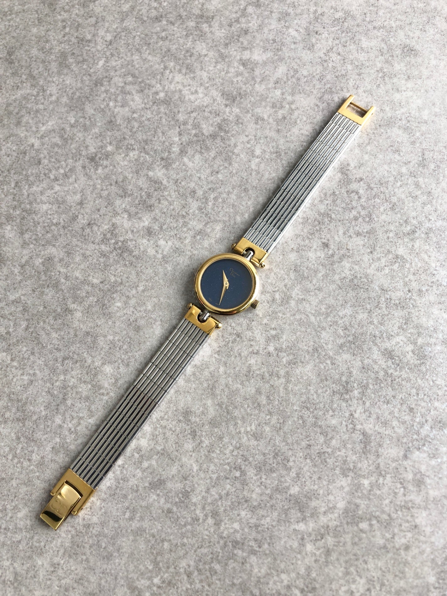 Christian Dior Quartz Watch Silver 3025 Vintage r45j37