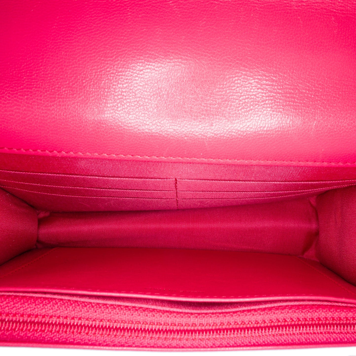 Pink Chanel Quilted Lambskin 19 Wallet on Chain Crossbody Bag