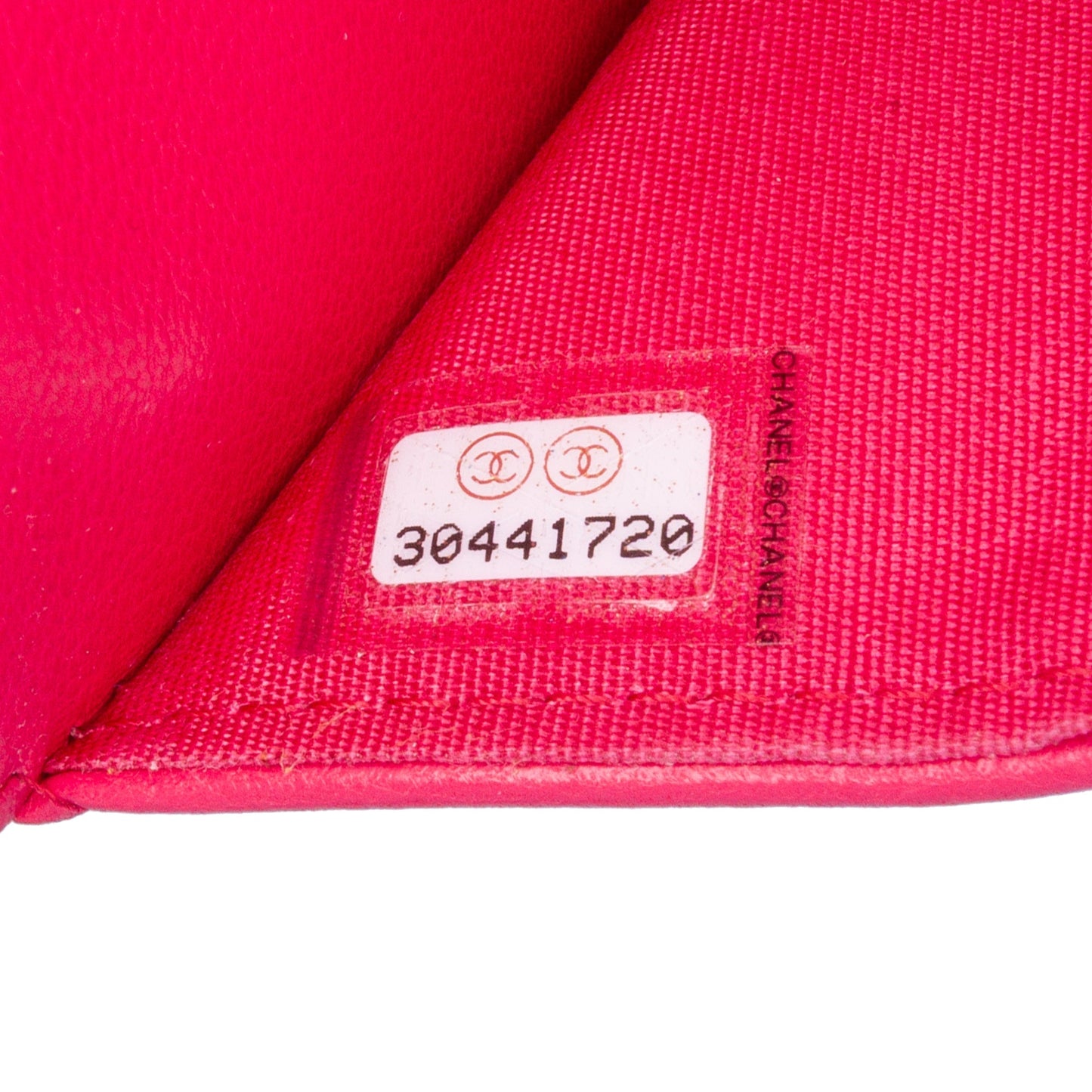 Pink Chanel Quilted Lambskin 19 Wallet on Chain Crossbody Bag