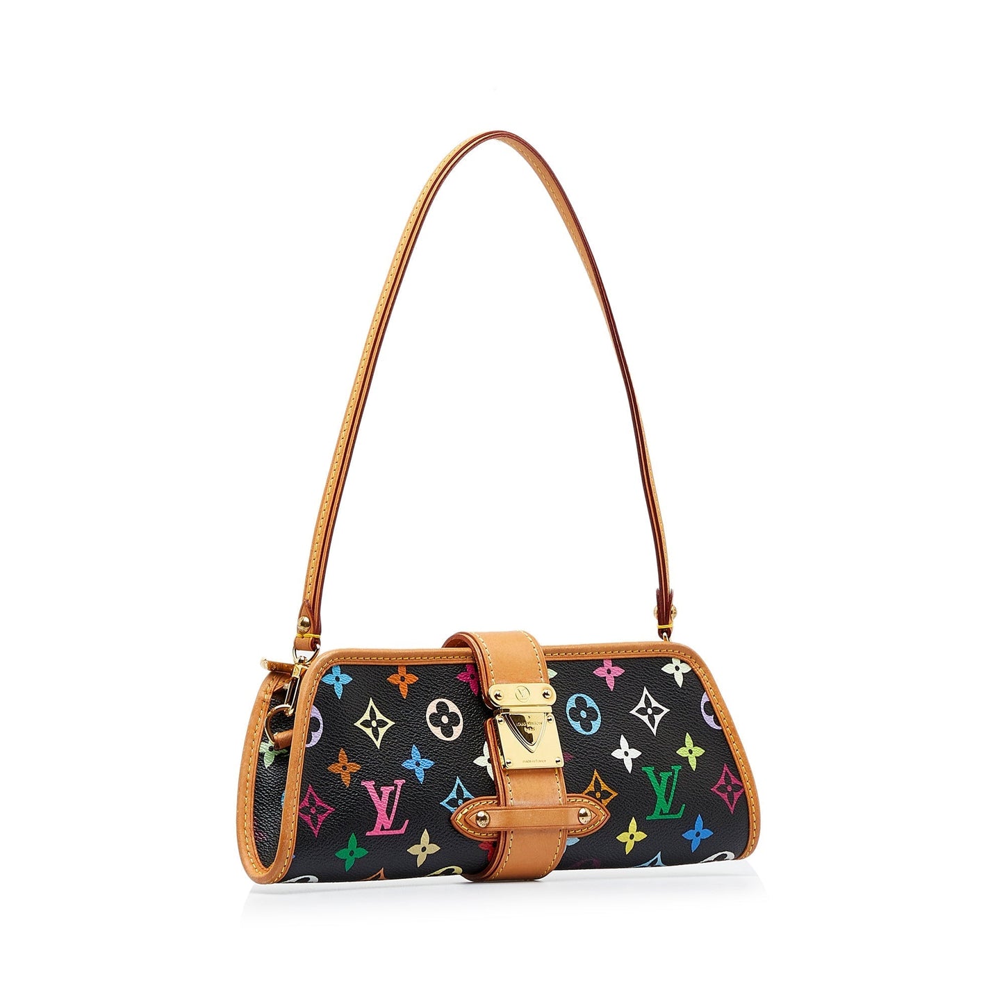 LOUIS VUITTON Monogram Multicolore Shirley Baguette