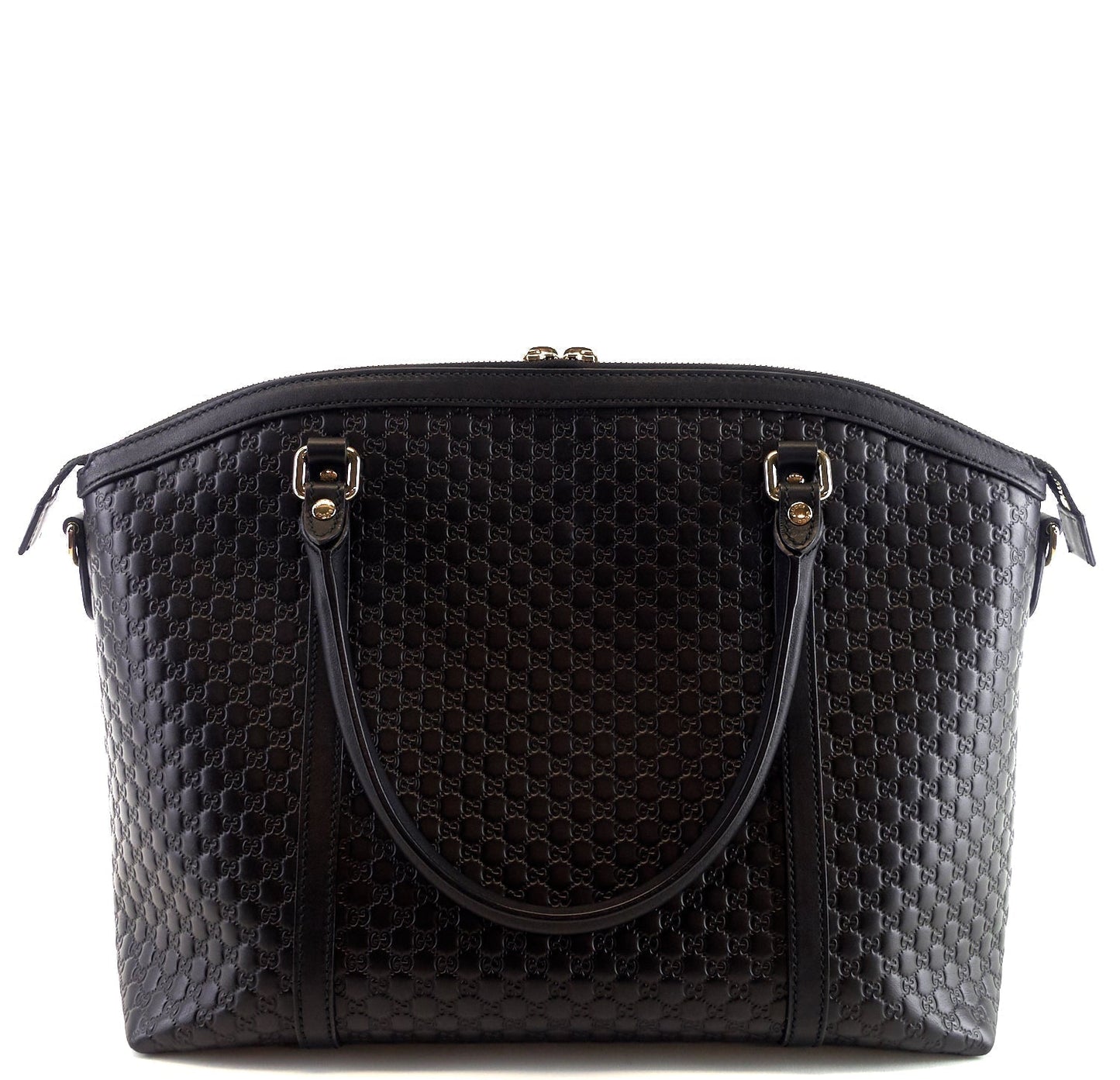 Dome Microguccissima Leather Satchel Bag
