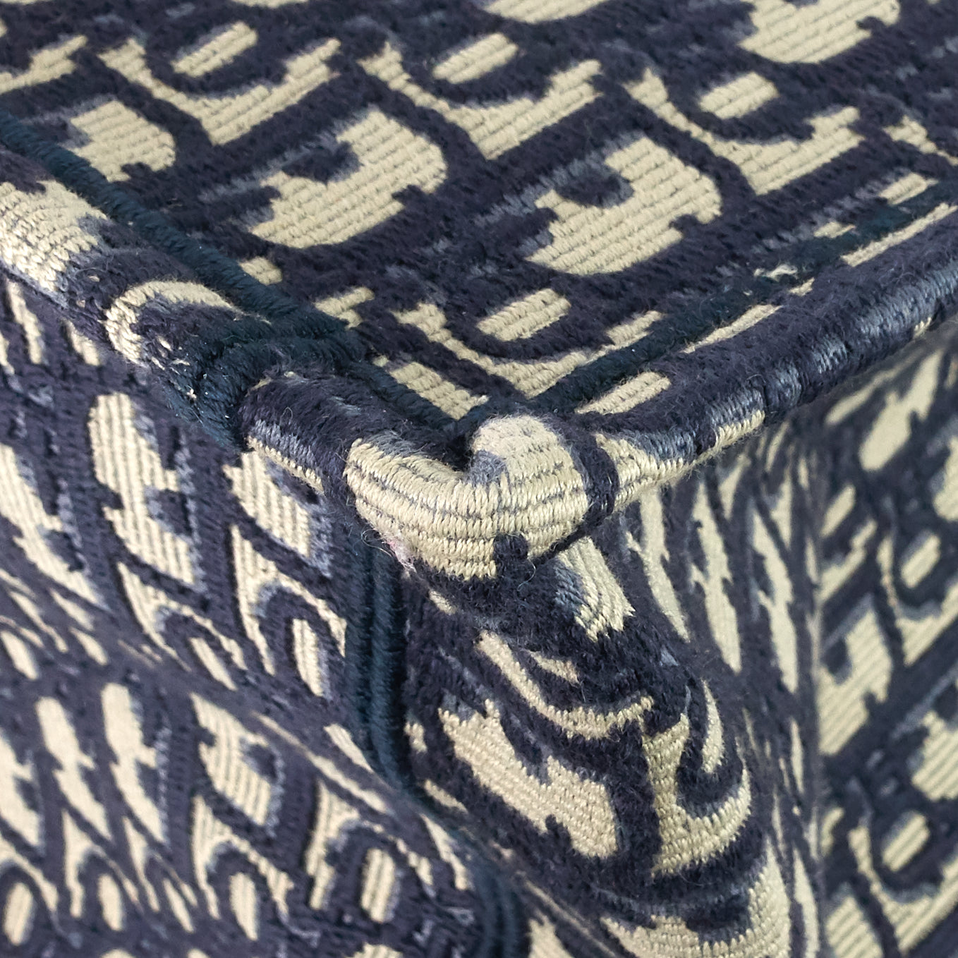 Oblique Canvas Book Tote Bag