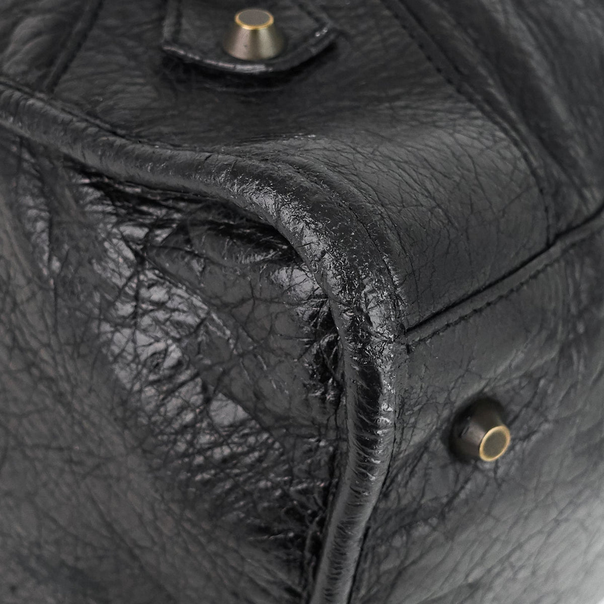 Giant Work Lambskin Handbag