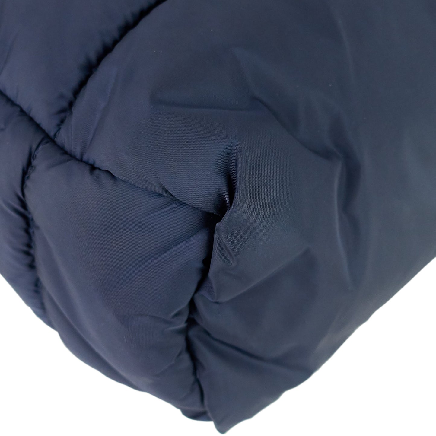 Cable Nylon Puffer Tote Bag