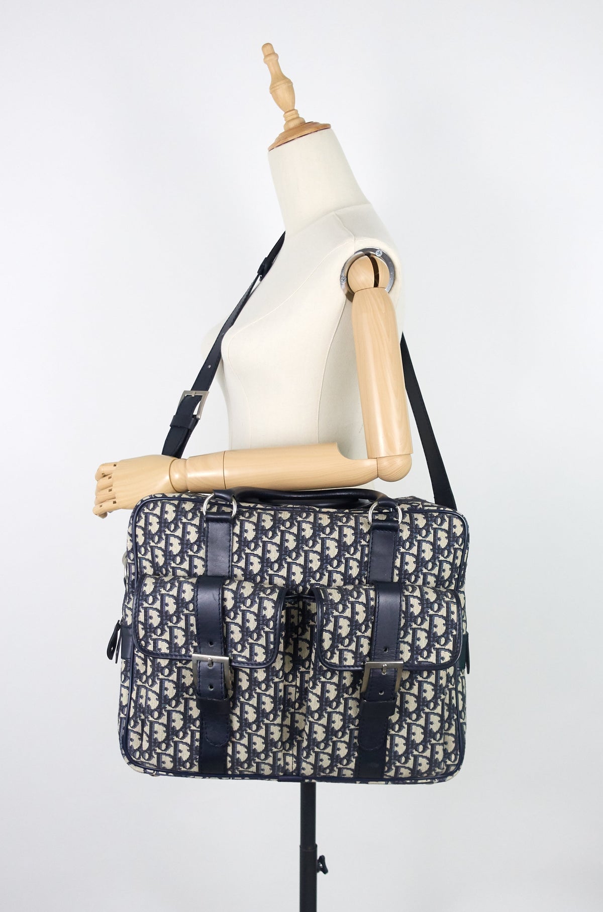 Trotter Double Pocket Canvas Travel Bag
