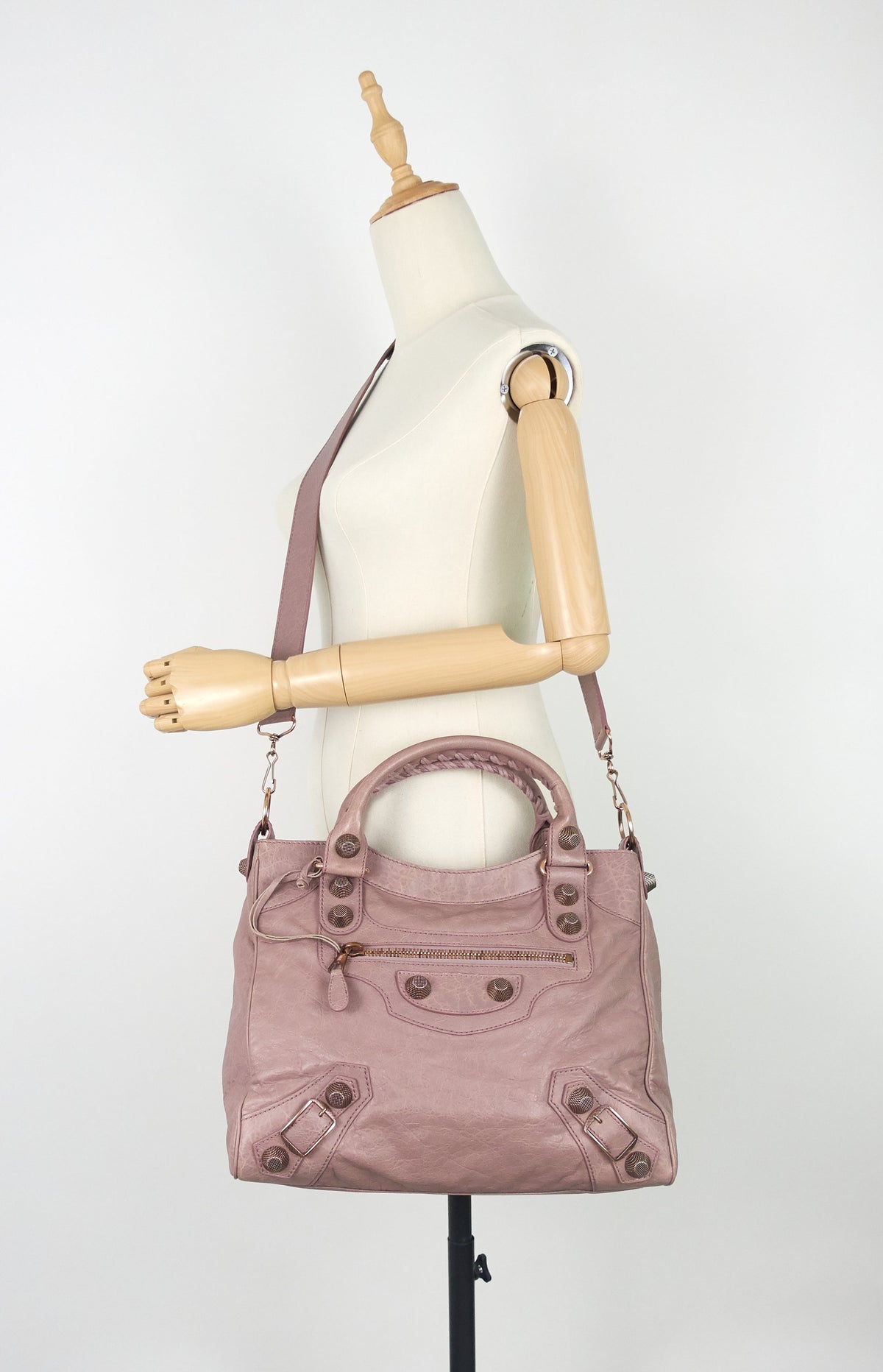 City Agneau Leather Bag